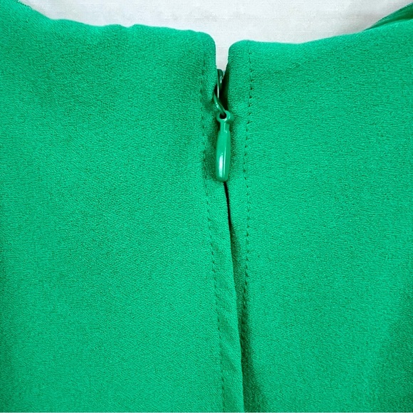 Bcbg MaxAzria Runway Collection Kelly Green Fei Fei Mini Ruffle Strapless Dress - Picture 9 of 16